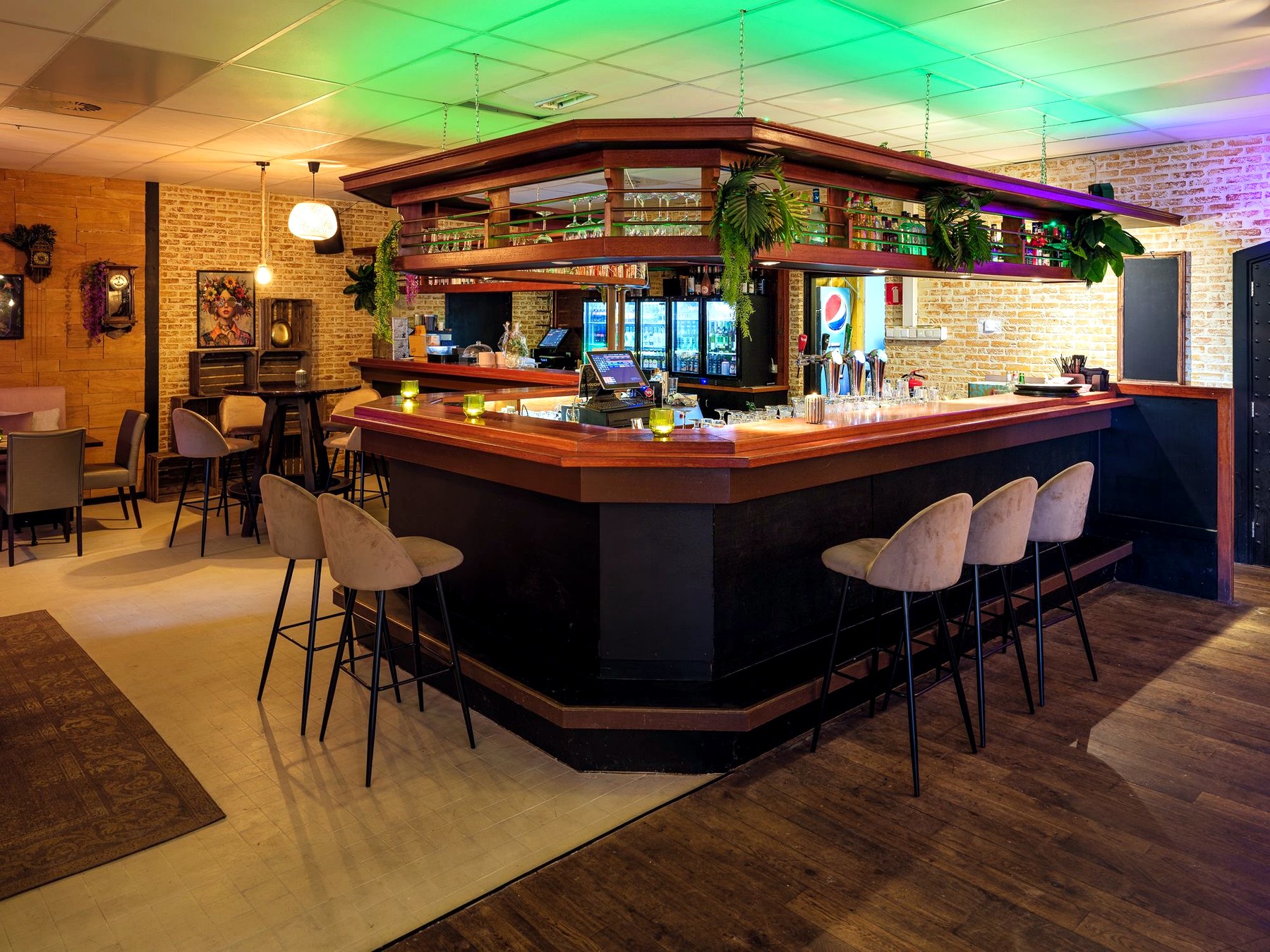 Bar in de evenementenruimte