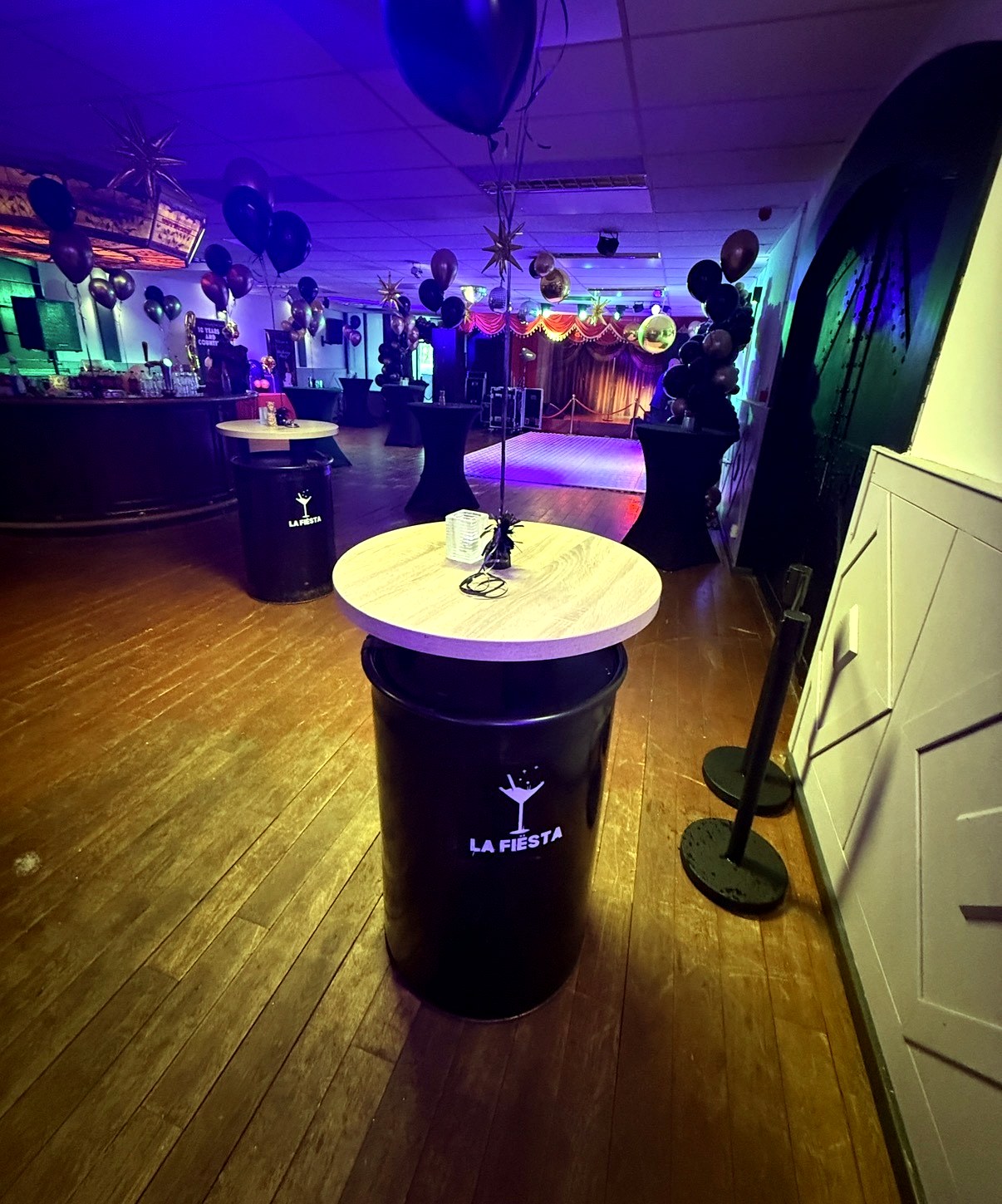 Feestzaal La Fiësta met dansvloer